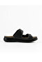 Men's Slippers Ms690 Black Fanetta Orthopedic Summer Slippers - 4