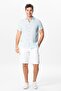 Short Sleeve Men's Summer Muslin Shirt Ice Blue Bmv - 5