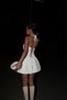 Women's White Halter Neck Dress 1026-221625-1 - 4