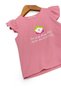 Girl's Viscos Tirel Tirel Tights with Tt-Shirt 2-3-4-5-6 Years Old Summer Bottom Top Set - 3