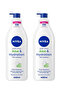 Aloe & Hydration Body Lotion, Aloe Vera, Normal to Dry Skin, 400ml, Pack of 2