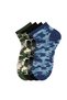 Organic Men's 4-Piece Camouflage Booties Comfort Non-Squeezing Rubber Seamless Toe Finish - 2
