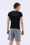 Slimfit Men's Crew Neck Black T-Shirt - 2