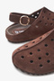 Wasta Brown Genuine Leather Women's Sandals - 5