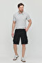 Men's Cargo Pocket Linen Lycra Shorts Dawrazz-030 - 6