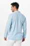 Long Sleeve Foça Violet Men's Summer Tshirt Ice Blue Bmv - 2