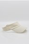 Women's Beige Tennis Visor Cap Summer Sports Beach Hat - 3