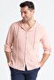 Long Sleeve Men's Hooded Summer Muslin Sweatshirt Powder Pdr