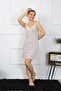 Women's Rope Strap Combed Cotton Short Nightgown 11307 - 3