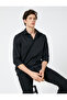 Basic Shirt Classic Cuff Collar Long Sleeve Buttoned Non Iron