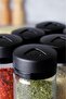 6 Pieces Plast Glass Spice Set - Salt Shaker and Pepper Shaker Set - 6