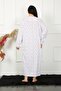 Big Long Sleeve Mother Nightgown 1358 - 3