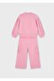 Girl's Tracksuit Pink - 2