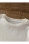 Loose Fit T-Shirt with Stylish Sun and Moon Design - Comfortable Knit Round Neck, All Seasons - 4