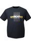 Large Size Single Jersey Printed Bis Collar T-Shirt Suitable for 115kg to 160kg