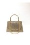 Gold Color Stone Stylish Evening Dress Clutch Portfolio Chain Strap Wedding Engagement Night Handbag