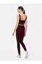 Basic Slim Red Leggings - 7
