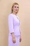 Zero Collar Plain Short Jacket-Violet - 1015100 - 2