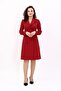 Men's Collared Long Sleeve Shirt - Red - 9037100 - 3