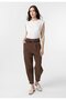High Waist Buttoned Fit Women's Trousers - 4