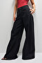 Women's Black Color Hera 1W41 Palazzo Fit Loose Fit Denim Jean - 2