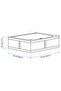 SKUBB Storage Case, White, 65x53x19 cm – Durable & Space-Saving Organizer - 6