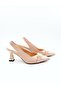Women's Genuine Leather Heeled Shoes - 2
