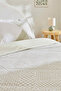Favo Double Duvet Cover Set Çağla - 5