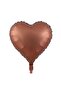 Retro Cream 5 Years Old Heart Foil Balloon Set - 4