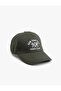 Embroidered Cotton Cap Hat