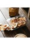Set of 5 Acacia Vacuum Lid Borosilicate Glass Jars - 8
