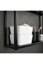 KUGGIS Box with Lid, White, 13x18x8 cm – Stackable Storage for Home & Bathroom - 3