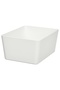 KUGGIS Box, White, 13x18x8 cm – Stackable Storage Organizer | IKEA