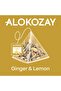 Ginger & Lemon Tea - 20 Silken Pyramid Tea Bags (Biodegradable) X Pack of 12 - 3