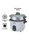 BLACK+DECKER Rice Cooker, Multifunctional Cooking Options, Removable Non-Stick Bowl, Steaming Tray, - 2