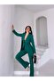 “Women's Two-Piece Set - Blazer Jacket and High Waist Pants Two-Piece Set” - 2