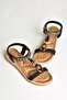 U 258616809   Black Women's Sandals - 7