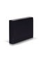 Plasticized cardboard folder with elastic 55mm black
