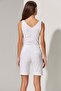Bermuda White Women's Shorts - 5