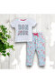 - Printed T-shirt and Pyjama Set - 4