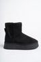 Mixs Guaranteed Thick Sole Furry Inside Velcro Daily Mini Children's Boots