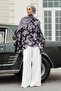 Ecru Palazzo Wide Leg Trousers - 6