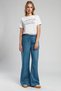 High Waist Wide Leg Straight Women's Denim Pants 252 Lcf 121026 Teresa Cordelia Lig