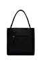 Black Long Strap Women's Shoulder Bag - 24wbd2438ft - 4