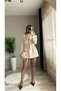 Waist Fitted Blazer Jacket Skirt Suit