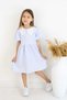 Girl Cotton Bebe Collar Seersucker Dress 4-10 Years