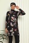 Fashion Line Full Hijab Digital Patterned Swimsuit 31041