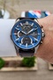 Brown Color Adjustable Cord Function Men's Wristwatch - 3