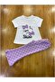 Girl Capri t Shirt Sport 2 Li Set 2/5 Years - 3