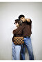 MOCHA STRIPE TOTE BAG - 3